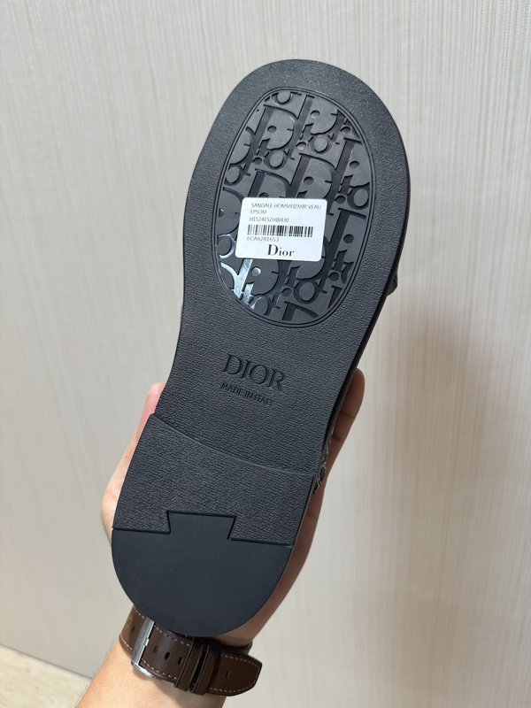 디올 Dior Alias 남성 가죽 슬리퍼 001-228653