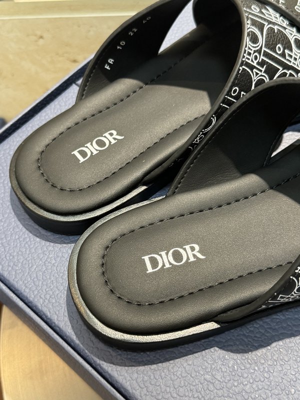 디올 Dior Alias 남성 소가죽 슬리퍼 001-228669
