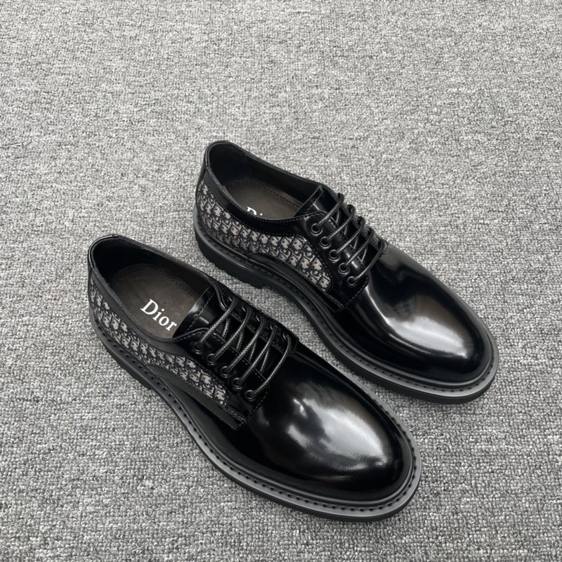 DIOR EXPLORER 블랙 더비 슈즈 001-228671