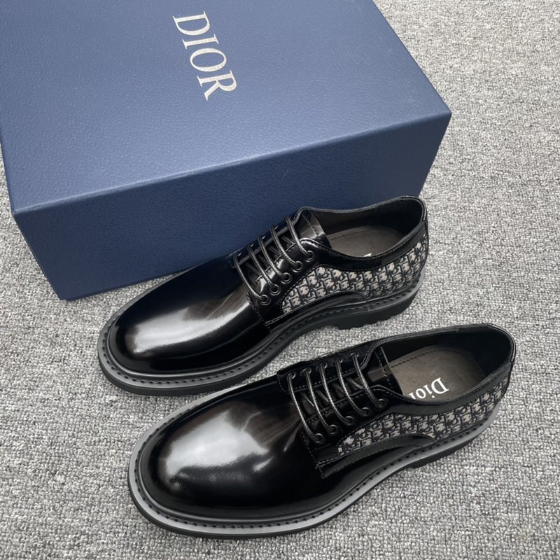 DIOR EXPLORER 블랙 더비 슈즈 001-228671
