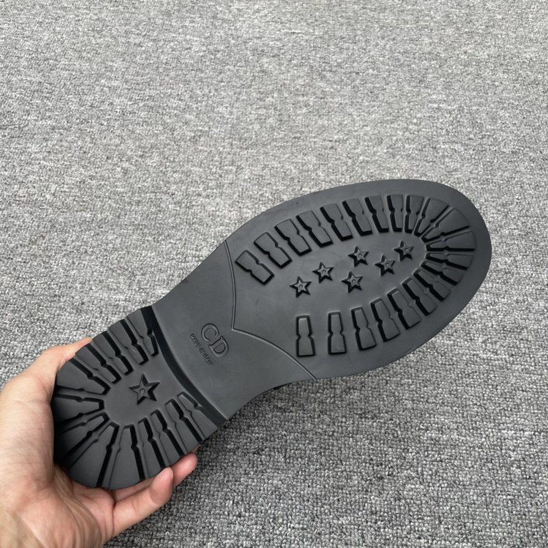 Dior Explorer 블랙 가죽 더비 슈즈 001-228684