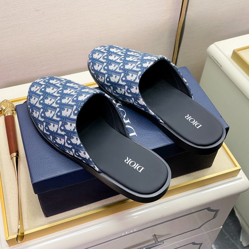 Dior B28 오블리크 프린트 슬리퍼 001-228695