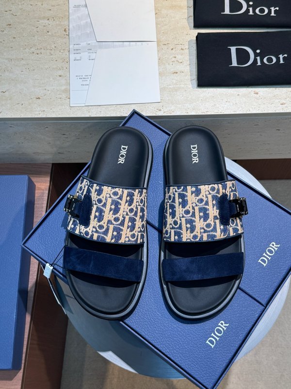 DIOR Aqua 남성 슬리퍼 샌들 001-228704