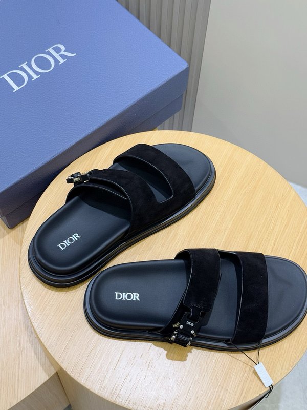 DIOR Aqua 남성 교차 스트랩 샌들 001-228714