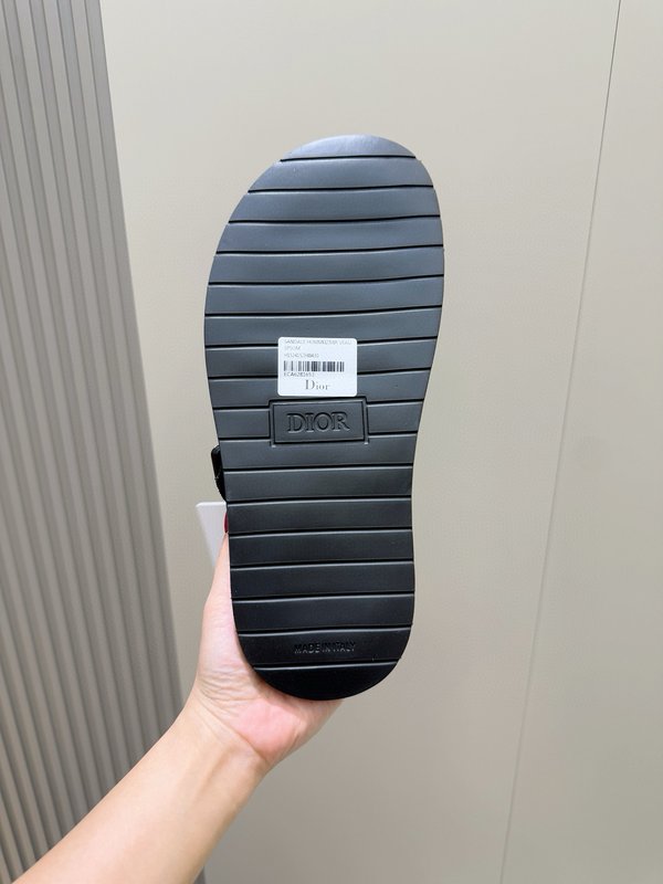 DIOR Aqua 남성 크로스 밴드 슬리퍼 001-228721