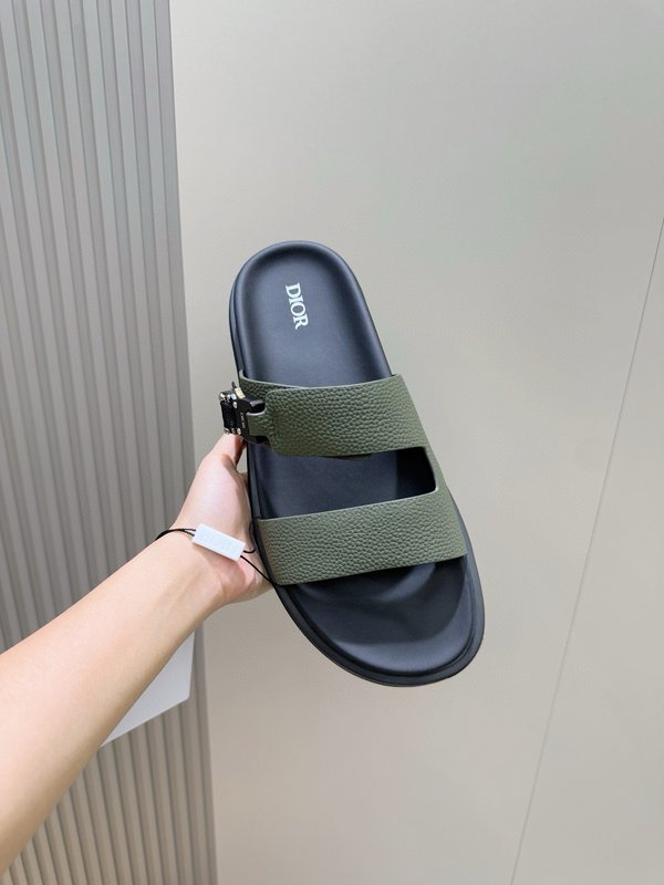 Dior Aqua 남성 크로스 밴드 슬리퍼 샌들 001-228722