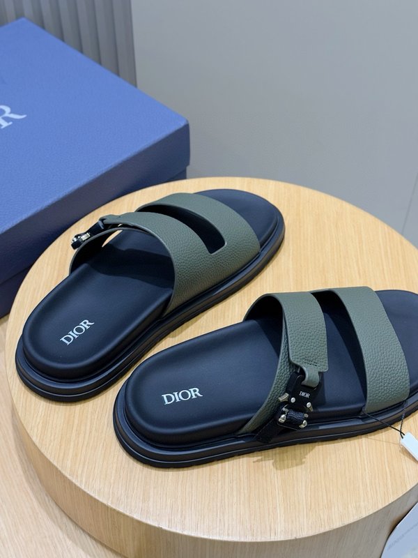Dior Aqua 남성 크로스 밴드 슬리퍼 샌들 001-228722