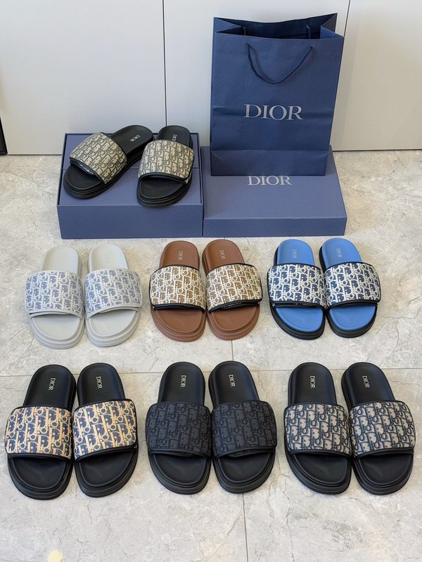Dior Aqua 남성 슬리퍼 001-228735