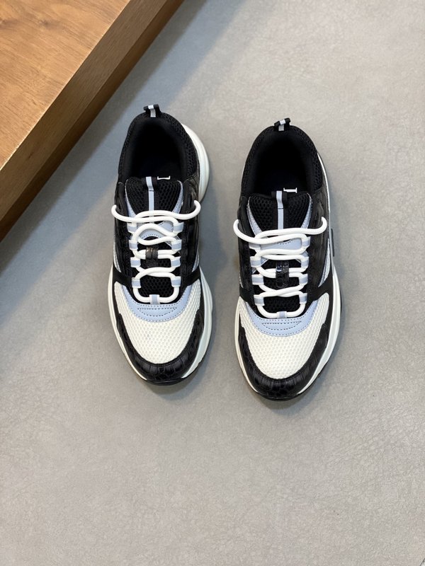 DIOR B22 남성 빈티지 조깅 운동화 001-228748