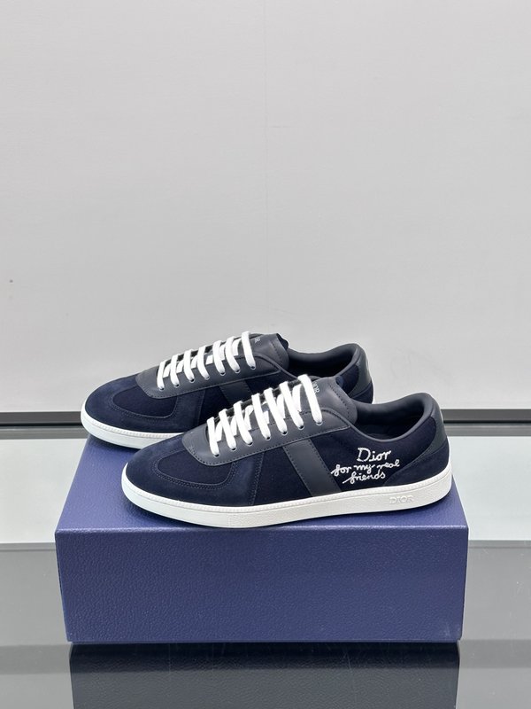 Dior 신규 B01 소 가죽 스웨이드 운동화 001-228763