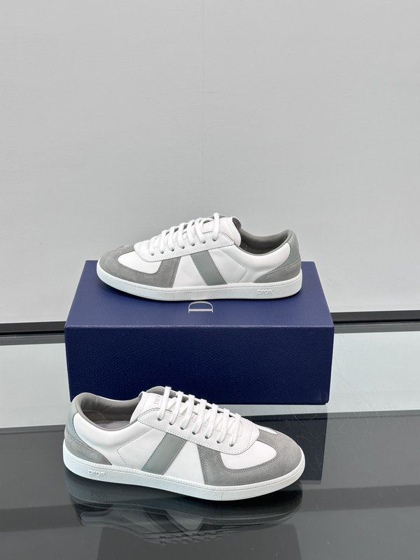 Dior B01 누벅 가죽 스니커즈 001-228765