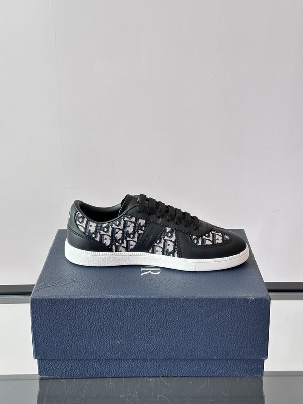 Dior 블랙 소울 클래식 모노그램 스니커즈 001-228773