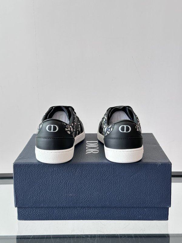 Dior 블랙 소울 클래식 모노그램 스니커즈 001-228773