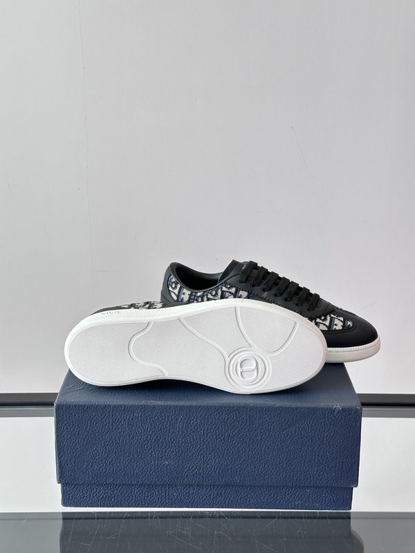 Dior 블랙 소울 클래식 모노그램 스니커즈 001-228773