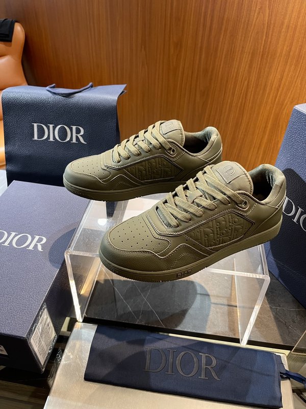DIOR B27 로우탑 가죽 운동화 001-228837