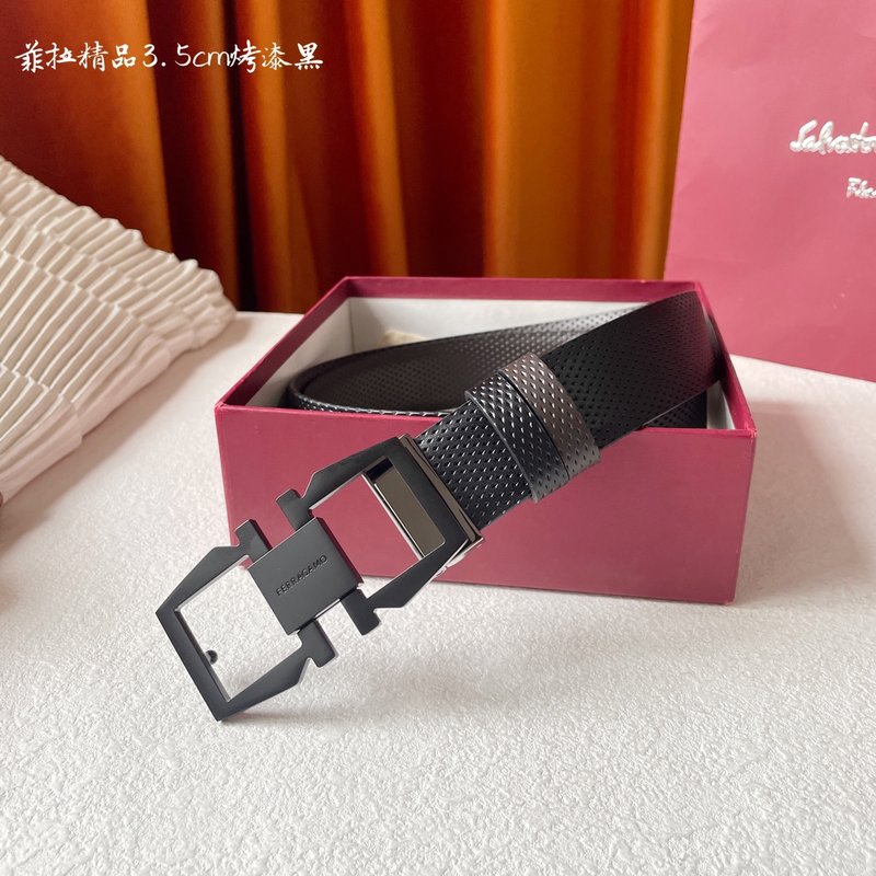 페라가모  이탈리아 양면 수입 소가죽 벨트 001-229259