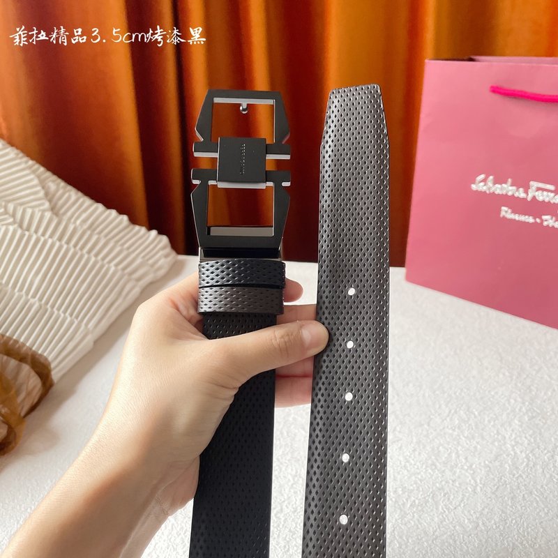 페라가모  이탈리아 양면 수입 소가죽 벨트 001-229259