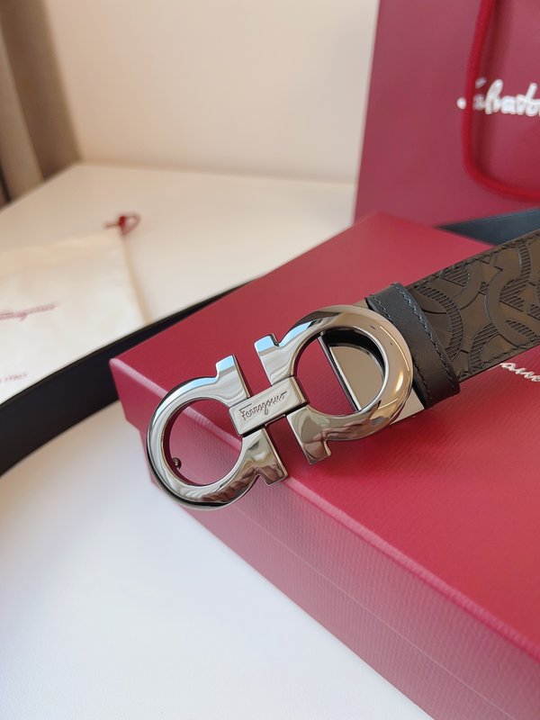 페라가모 Ferragamo 우아한 버클 벨트 001-229263
