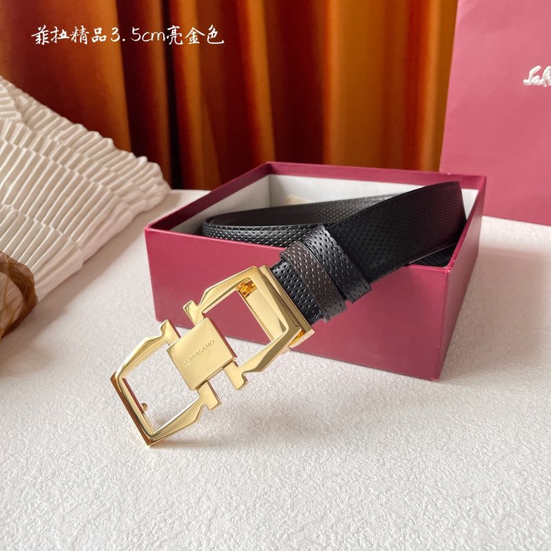 페라 양면 수입 소가죽 구리 버클 벨트 001-229271