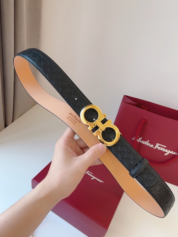 페라가모 Ferragamo 신사 벨트 35mm 폭 001-229276