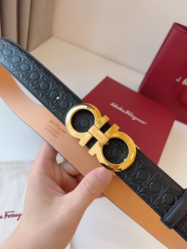 페라가모 Ferragamo 신사 벨트 35mm 폭 001-229276