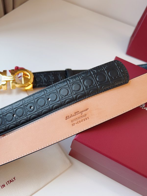 페라가모 Ferragamo 신사 벨트 35mm 폭 001-229276
