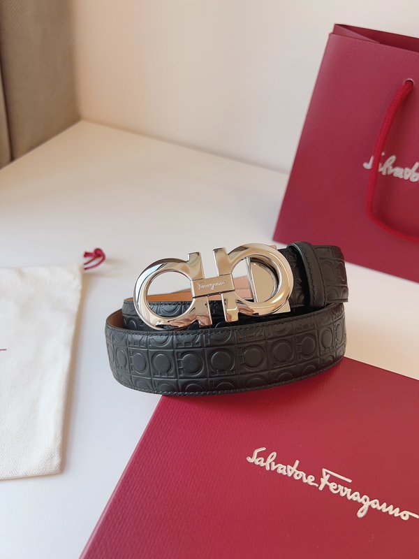 페라가모 Ferragamo 클래식 벨트 35mm 폭 001-229277