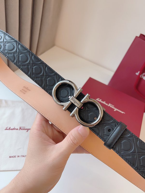 페라가모 Ferragamo 양면 벨트 35mm 폭 001-229278