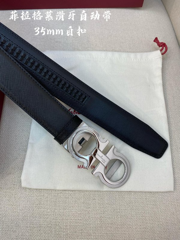 페라가모 남성 35mm 자동 벨트 001-229289