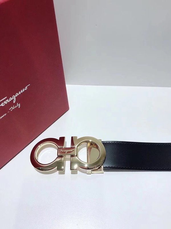 페라가모 3.5cm 남성 양면 소가죽 벨트 001-229303