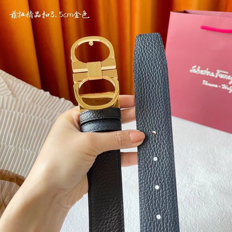 페라 이탈리아 양면 소가죽 커트 가능 벨트 001-229363
