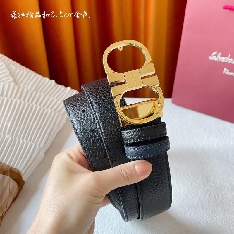페라 이탈리아 양면 소가죽 커트 가능 벨트 001-229363
