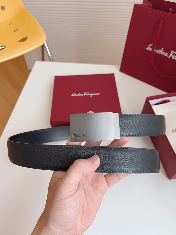 페라가모 Ferragamo 우아한 버클 벨트 001-229364