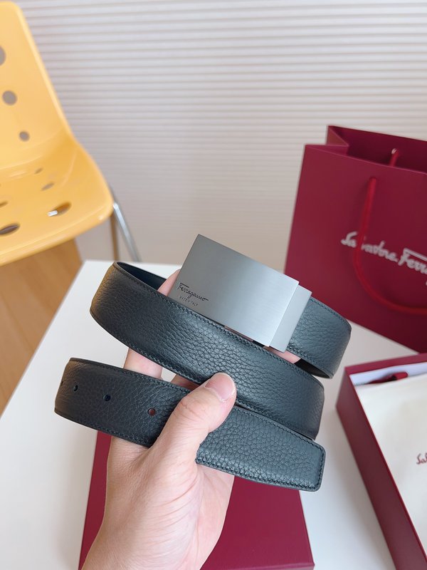 페라가모 Ferragamo 우아한 버클 벨트 001-229364