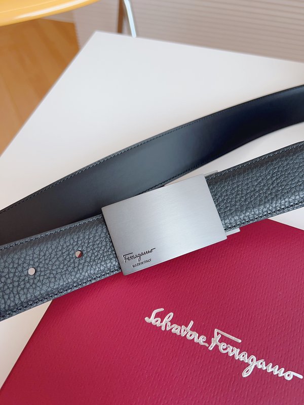 페라가모 Ferragamo 우아한 버클 벨트 001-229364