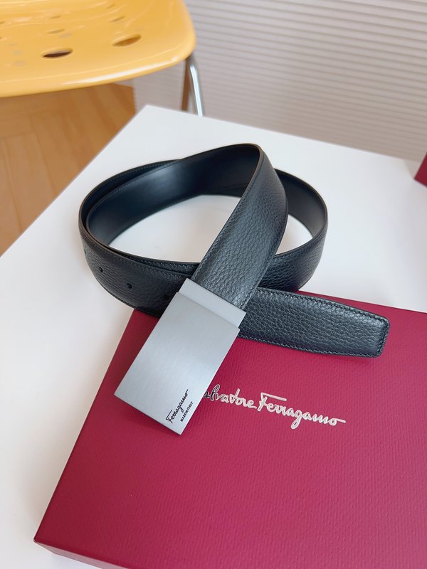 페라가모 Ferragamo 우아한 버클 벨트 001-229364