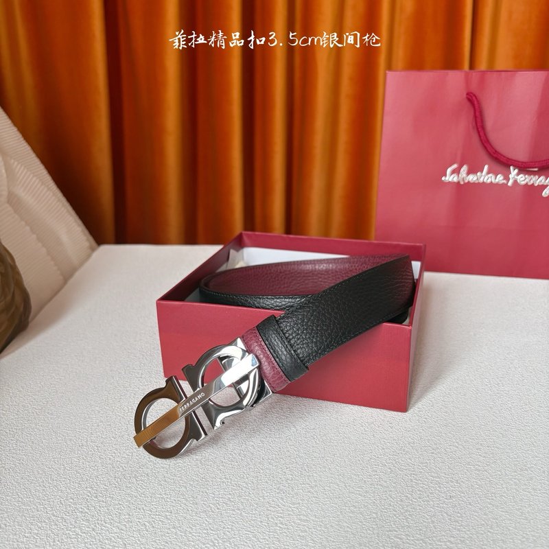 페라가모 남성 수입 소가죽 벨트 001-229415