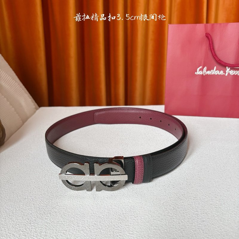 페라가모 남성 수입 소가죽 벨트 001-229415