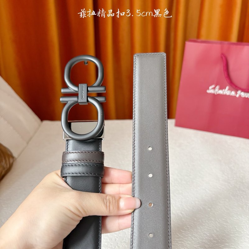 페라 양면 수입 소가죽 남성 벨트 001-229419