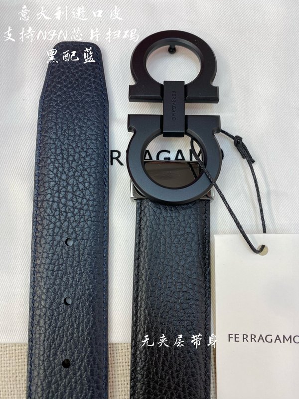 페라가모 더블 G 버클 벨트 3.5cm 폭 001-229437