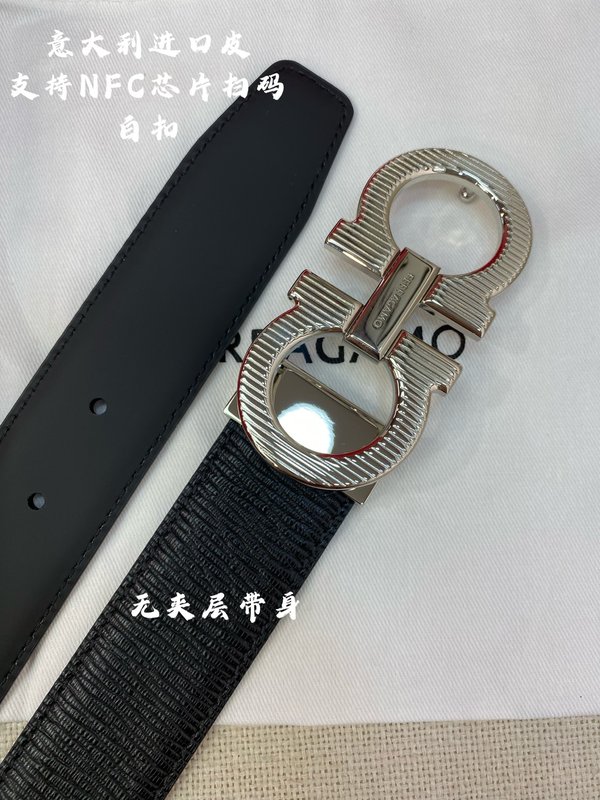 페라가모 이탈리아 원산 가죽 벨트 001-229456