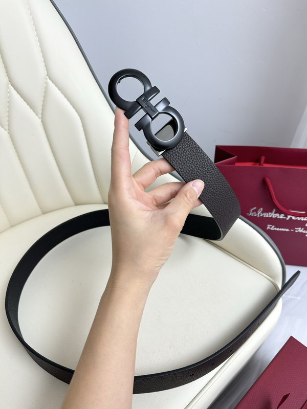 페라가모 양면 소가죽 벨트 001-229461