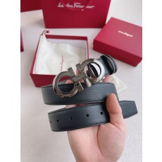 살바토레 페라가모 클래식 가죽 벨트 001-229512