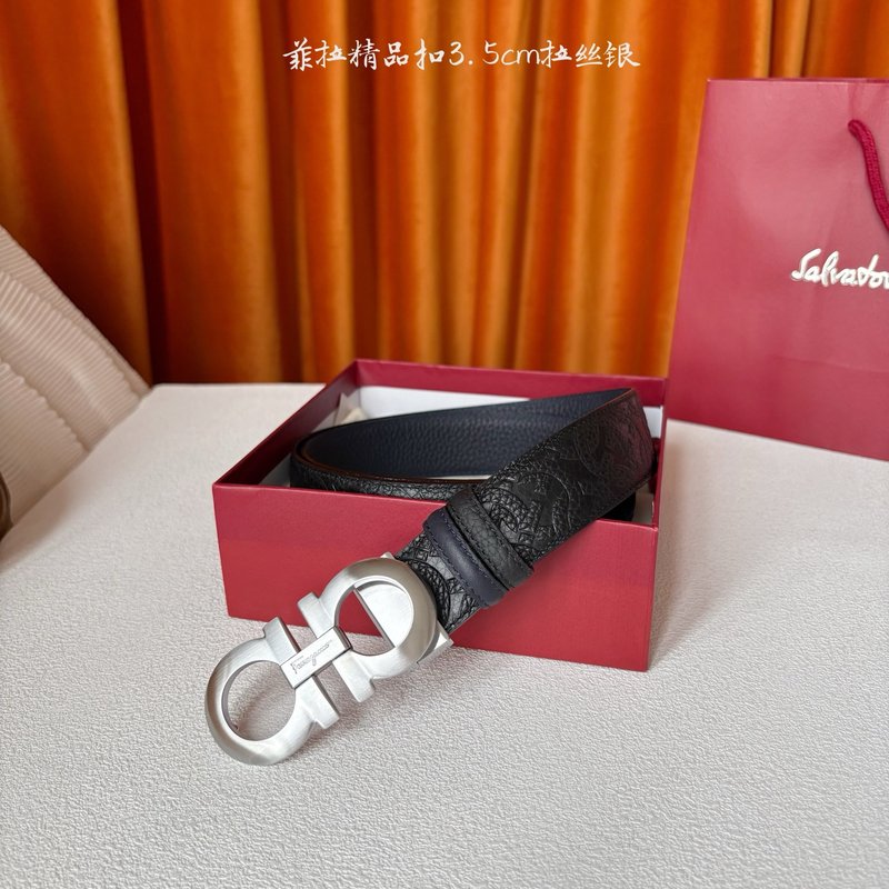페라가모 남성 수입 소가죽 벨트 001-229519