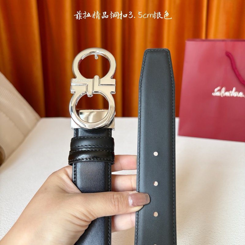 페라가모 남성 수입 소가죽 벨트 001-229523