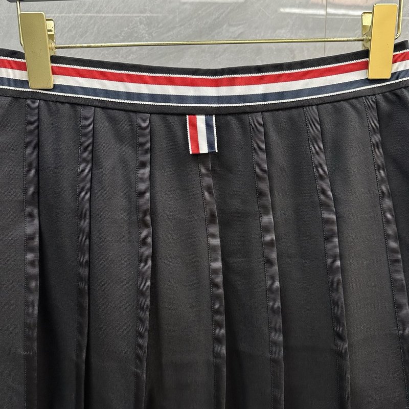 Thom Browne 여성 울 플리츠 스커트 001-229559