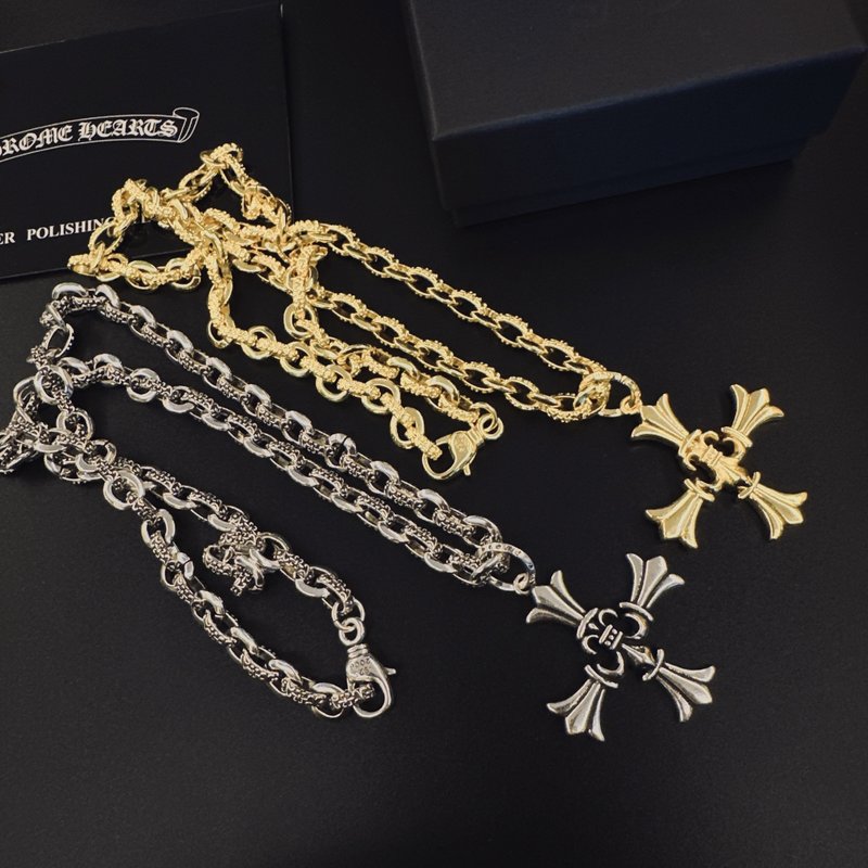 크롬하츠 빈티지 크로스 목걸이 001-229743