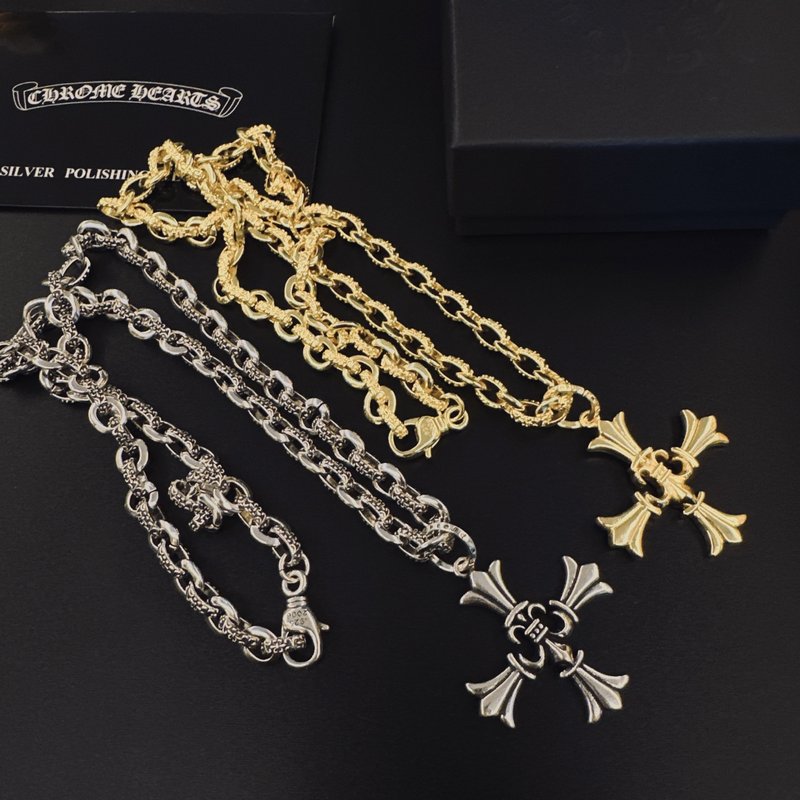 크롬하츠 빈티지 크로스 목걸이 001-229743