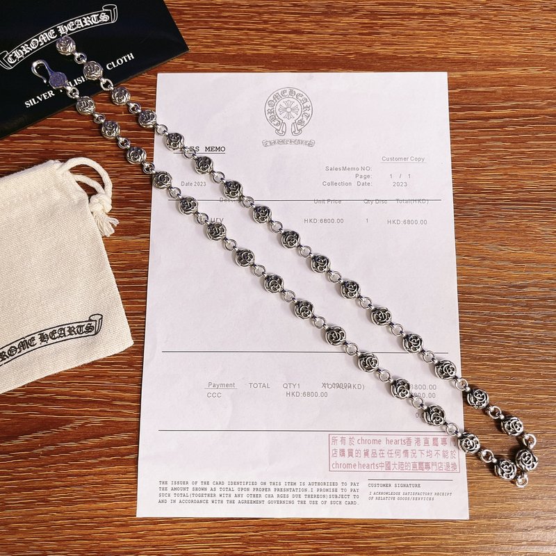 크롬하츠 빈티지 크로스 목걸이 001-229813