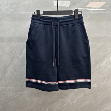 톰브라운 클래식 삼색 웹bing 면 쇼츠 001-230754